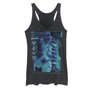 HASBRO G.I. Joe Duke Schematic Tank Top Racerback jBlack Small Womens NEW